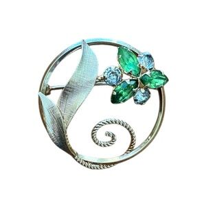 Vintage Star Art 12K G.F. Floral Brooch